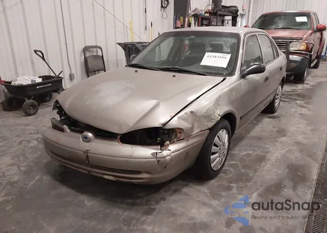 1999 Chevrolet Prizm z USA, uszkodzony, nr VIN 1Y1SK5287XZ433108